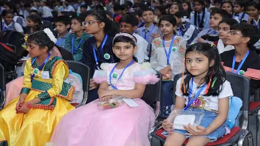 शिविर में 600 बच्चों ने प्रतिभा दिखाई